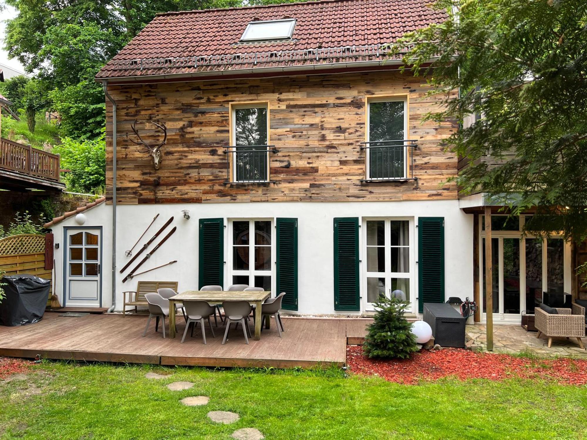Chalet Ferienhaus Dresden Ngoại thất bức ảnh