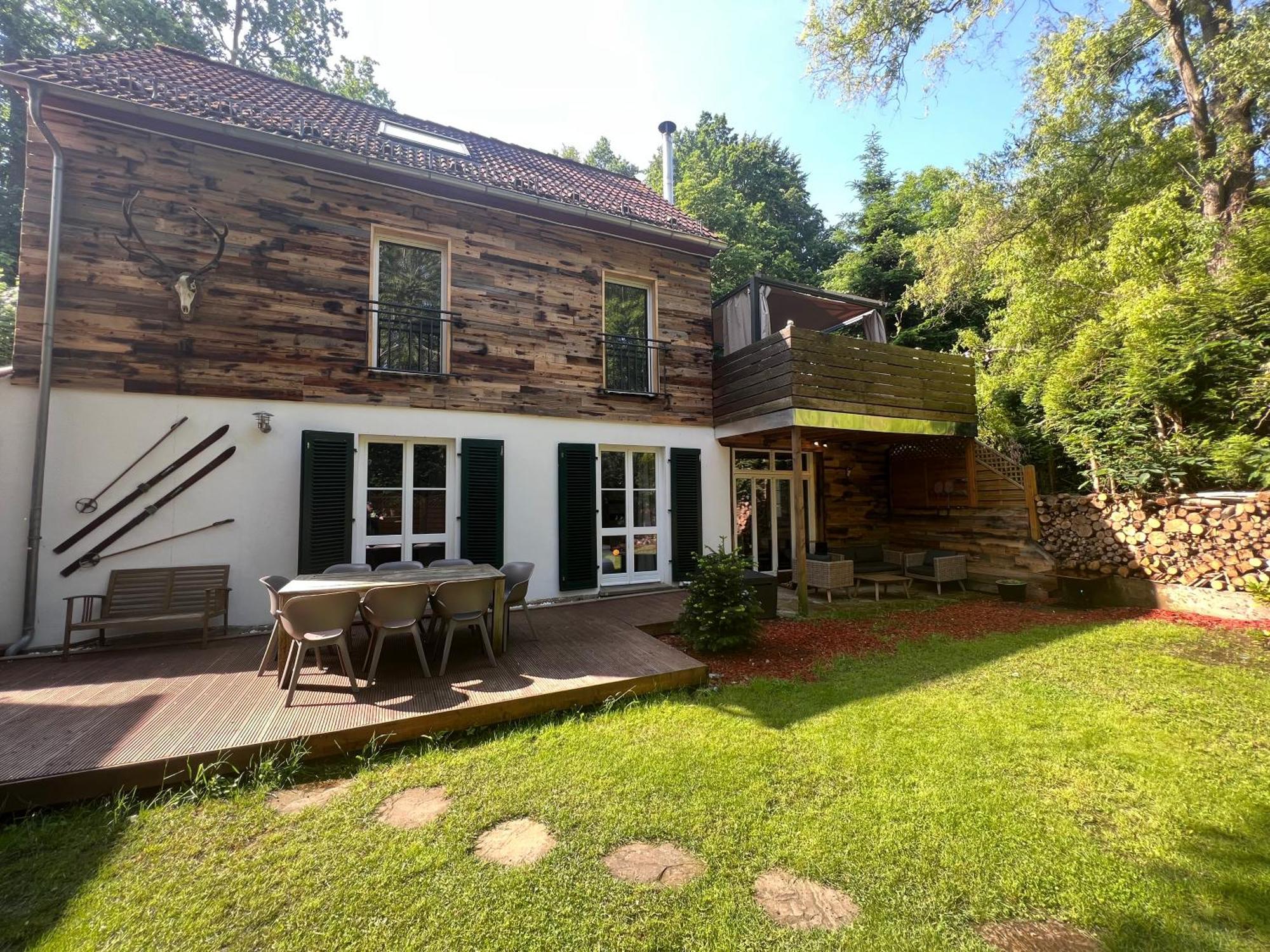 Chalet Ferienhaus Dresden Ngoại thất bức ảnh